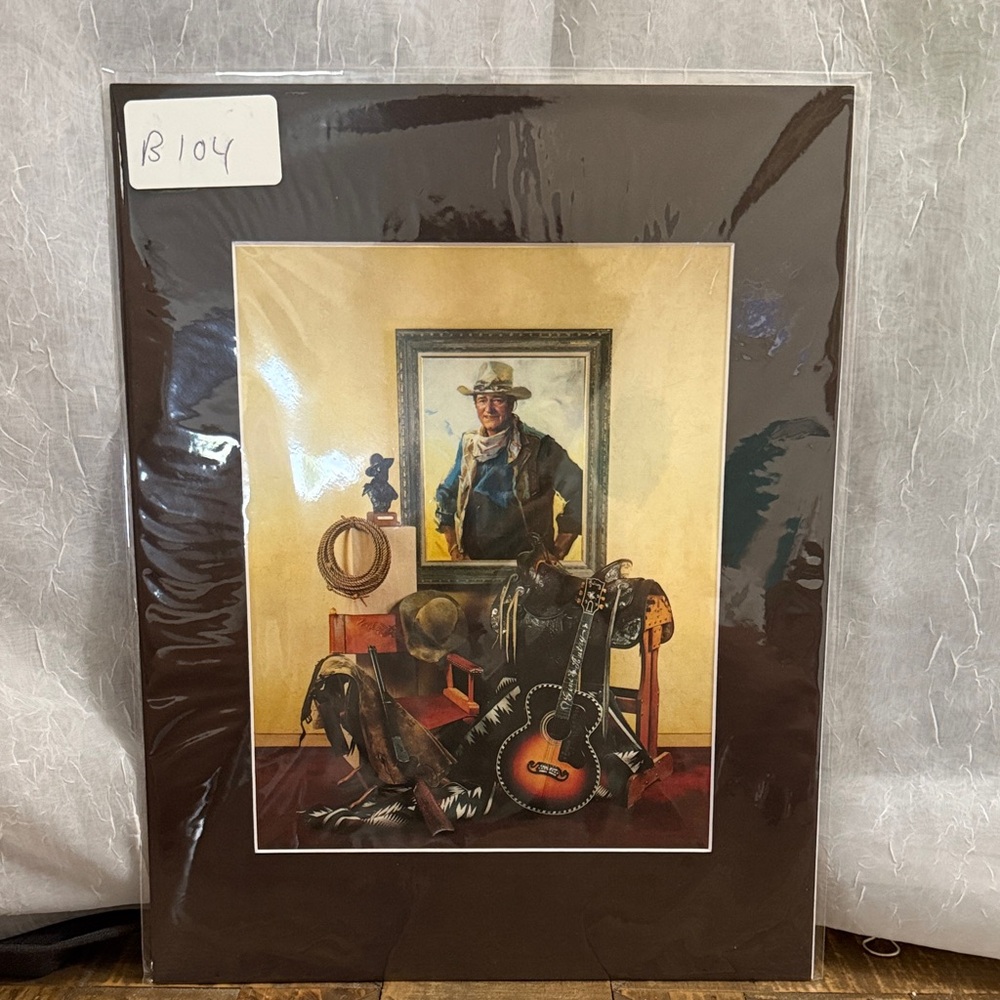 Western Cowboy Art Print